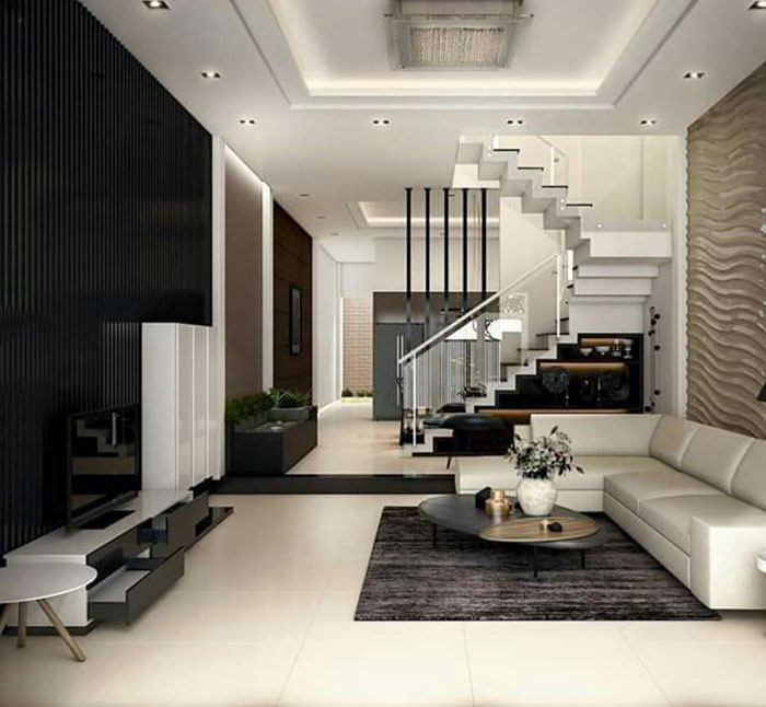 Nội thất nhà phố hiện đại